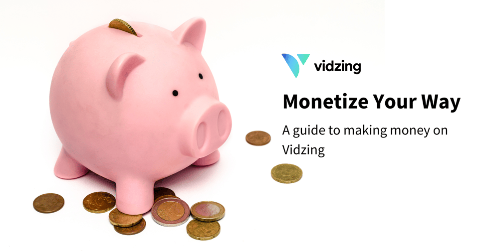 Monetize Your Way: A guide to making money on Vidzing