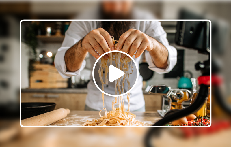 Watch this chef making pasta on demand